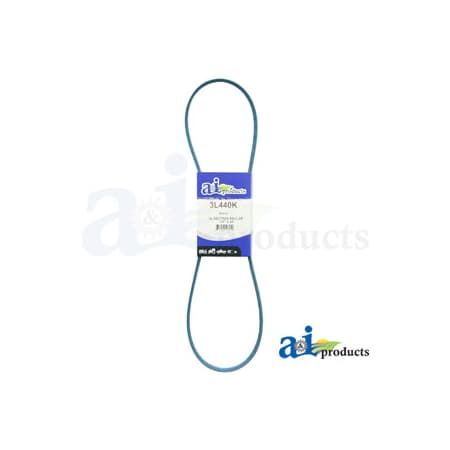 A & I Products Aramid Blue V-Belt (3/8" X 44" ) 9" x3.5" x0.5" A-3L440K